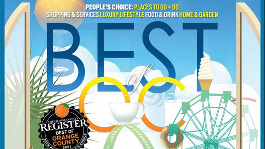 Winner in 2021 Best of OC!